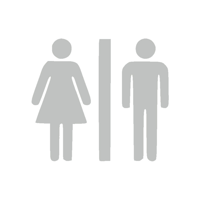 Bathroom Sign Icon / Restroom Toilet Gender
