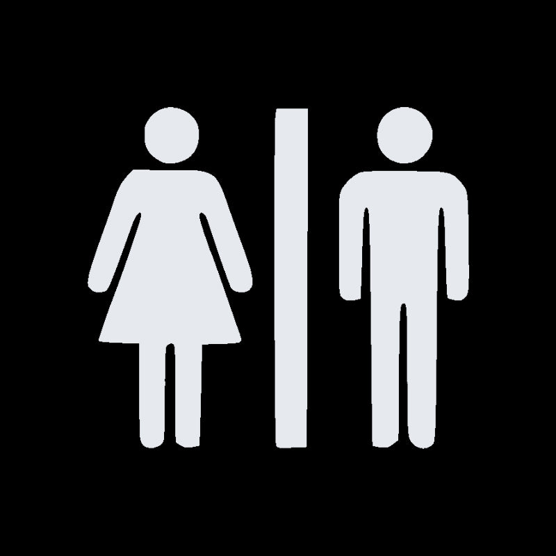 Bathroom Sign Icon / Restroom Toilet Gender