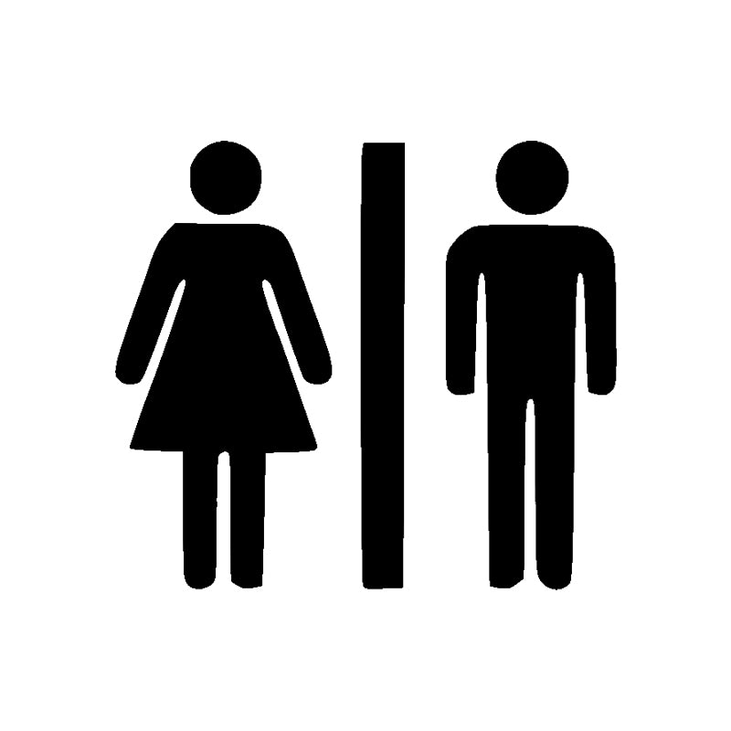 Bathroom Sign Icon / Restroom Toilet Gender