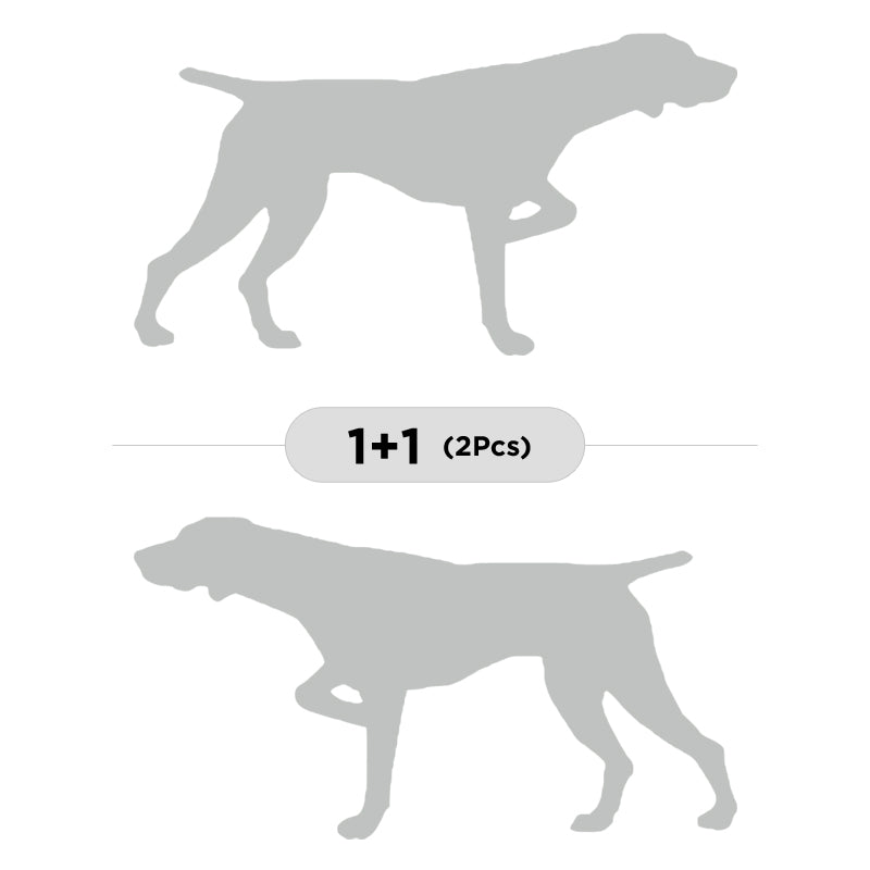 German Pointer Dog 977. 2Pcs facing opposite side.