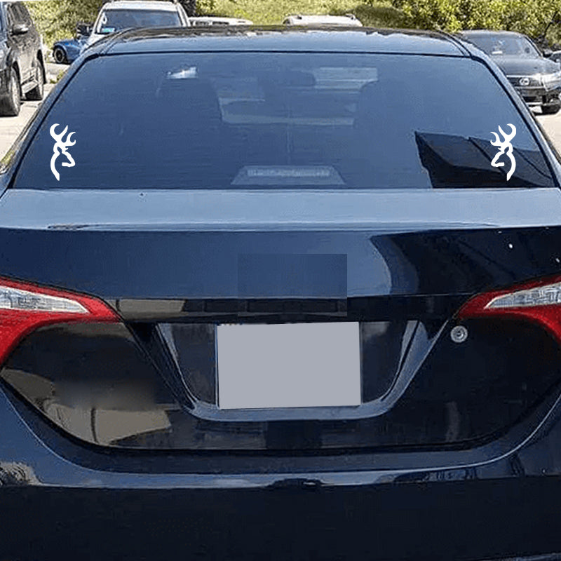 Deer Head 595. 2Pcs facing opposite side.