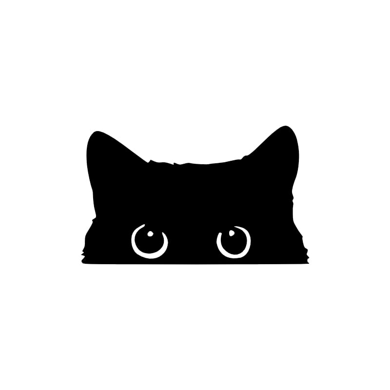 Cute Pet Cat Decal 5026. 1 Pcs.