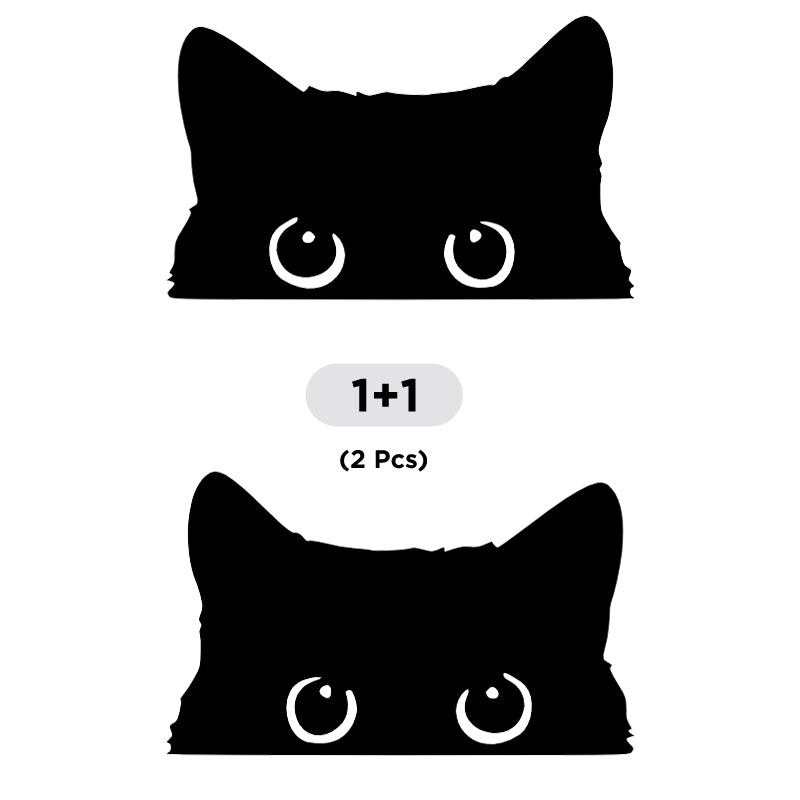 Cute Pet Cat Decal 5026. (2 Pcs).