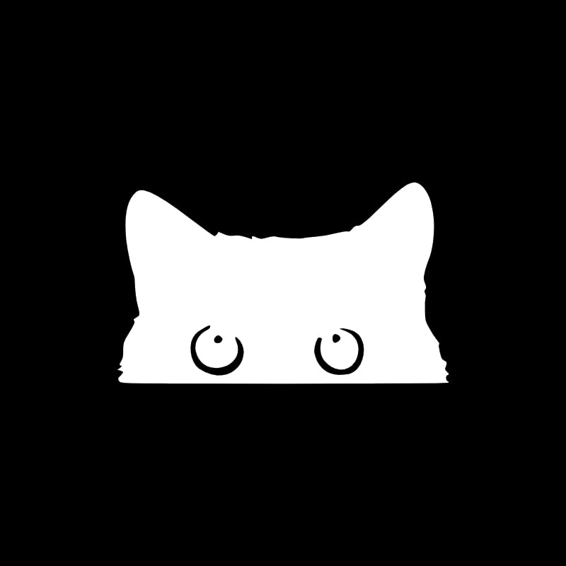 Cute Pet Cat Decal 5026. 1 Pcs.