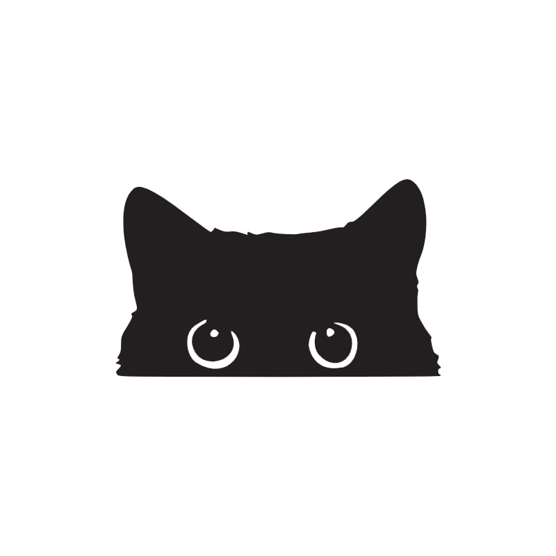 Cute Pet Cat Decal 5026. 1 Pcs.