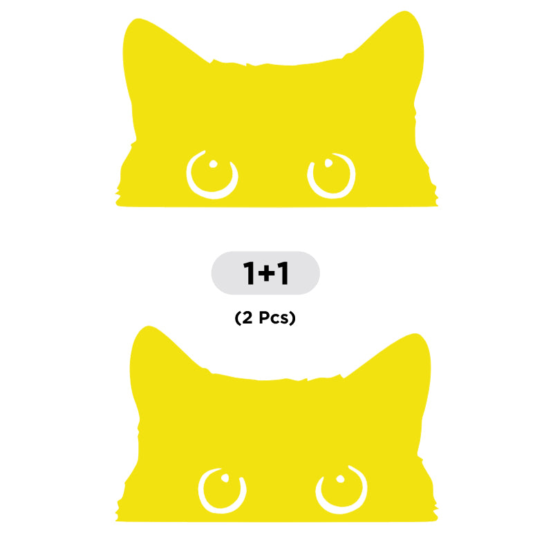 Cute Pet Cat Decal 5026. (2 Pcs).