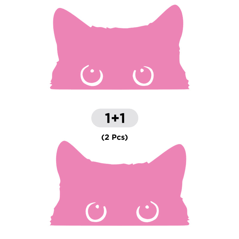 Cute Pet Cat Decal 5026. (2 Pcs).