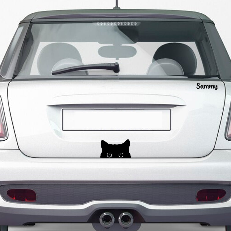 Cute Pet Cat Decal 5026. 1 Pcs.