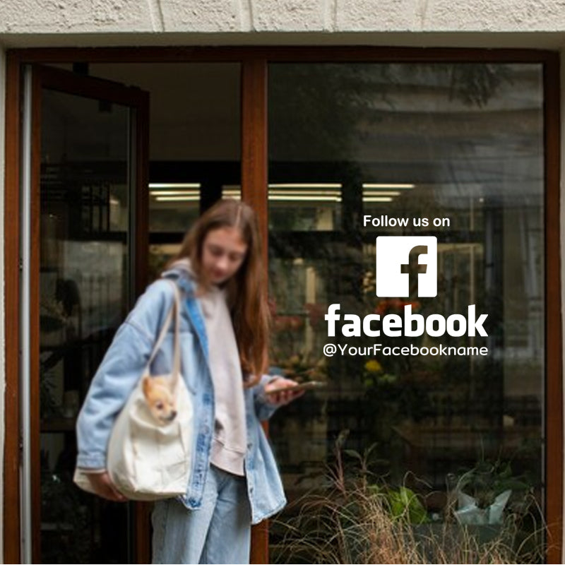 Personalized Facebook Decal