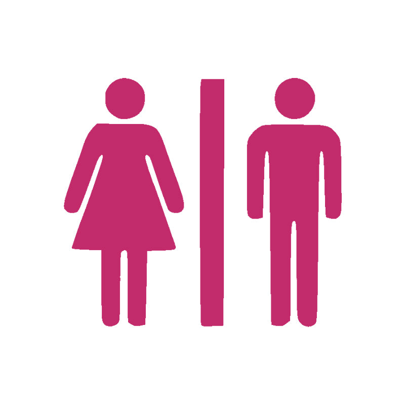 Bathroom Sign Icon / Restroom Toilet Gender