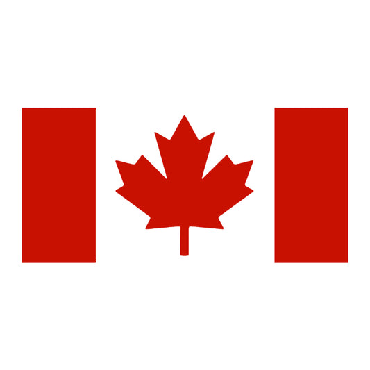 Canadian Flag Decal 0082
