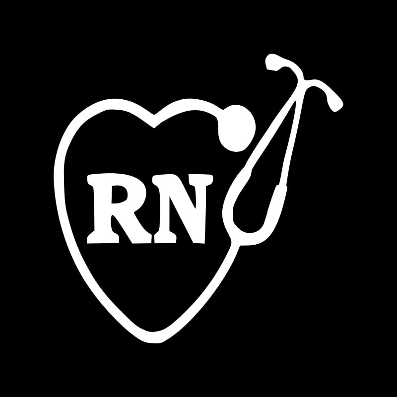 RN Registered Nurse Decal 5021