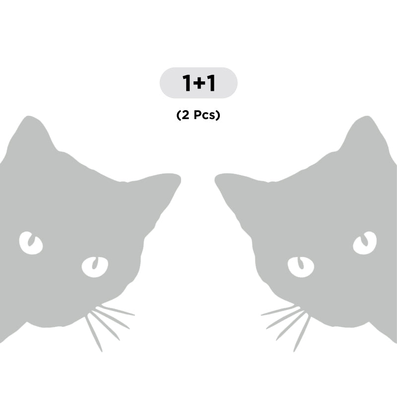 Cute Pet Cat 5016. 2Pcs facing opposite side.