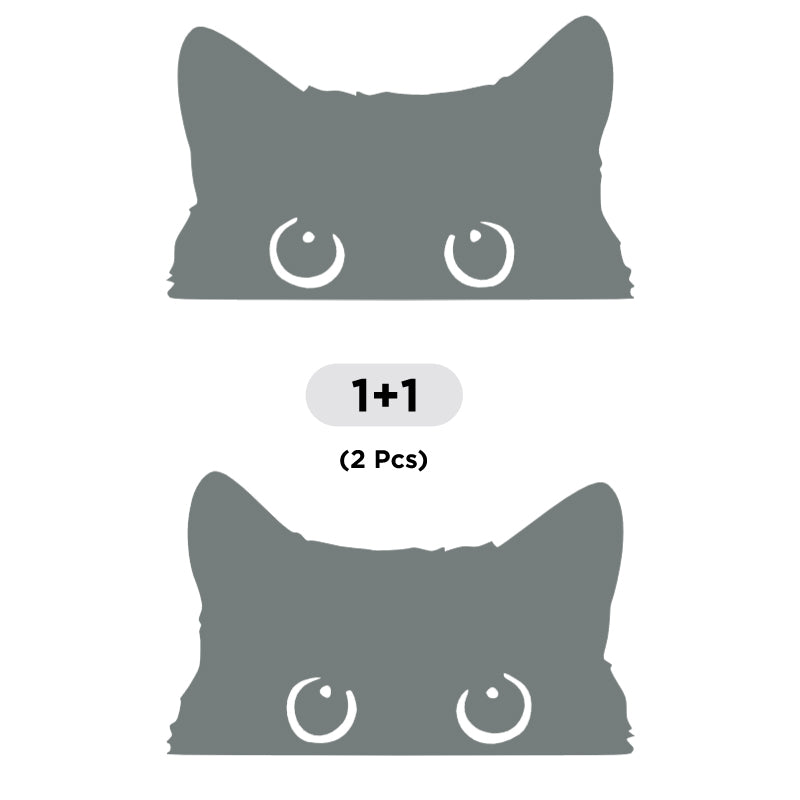 Cute Pet Cat Decal 5026. (2 Pcs).