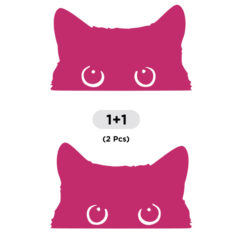 Cute Pet Cat Decal 5026. (2 Pcs).