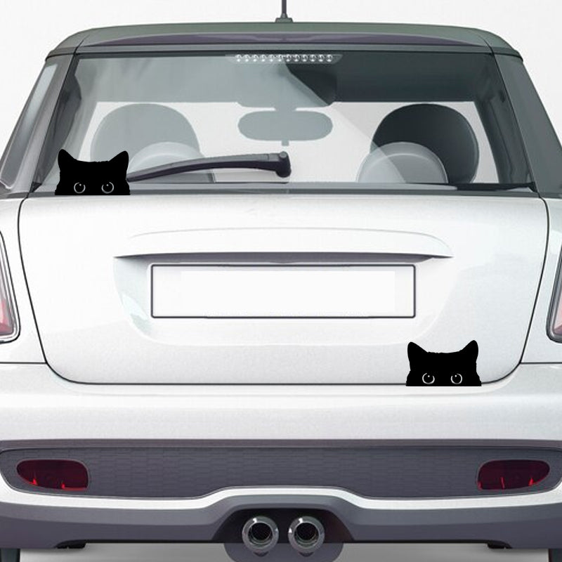 Cute Pet Cat Decal 5026. (2 Pcs).