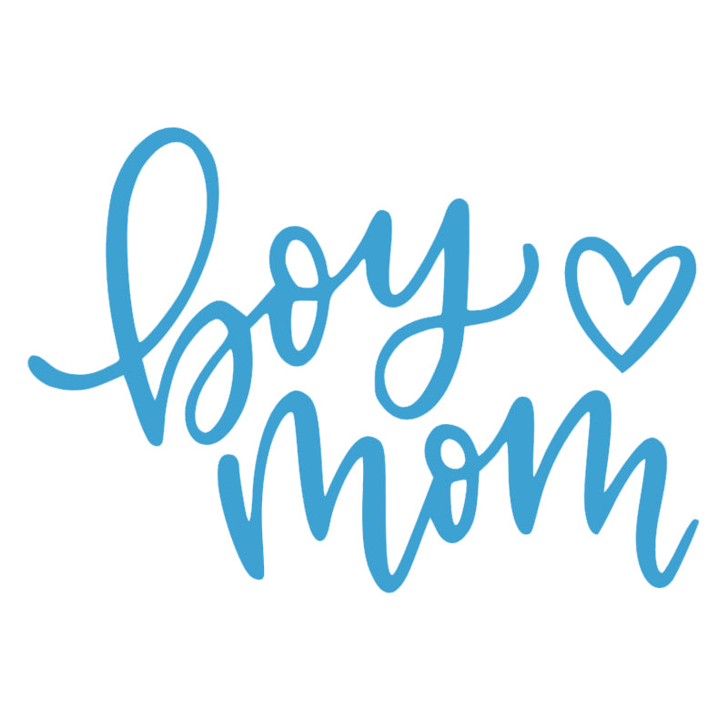 Boy Mom Decal - Heart | Aarna Kraft Canada Light Blue