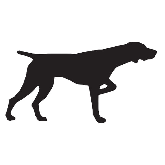 German Shorthaired Pointer Vinyl Decal | Dog Lover Car Sticker | Aarna Kraft Canada - Black