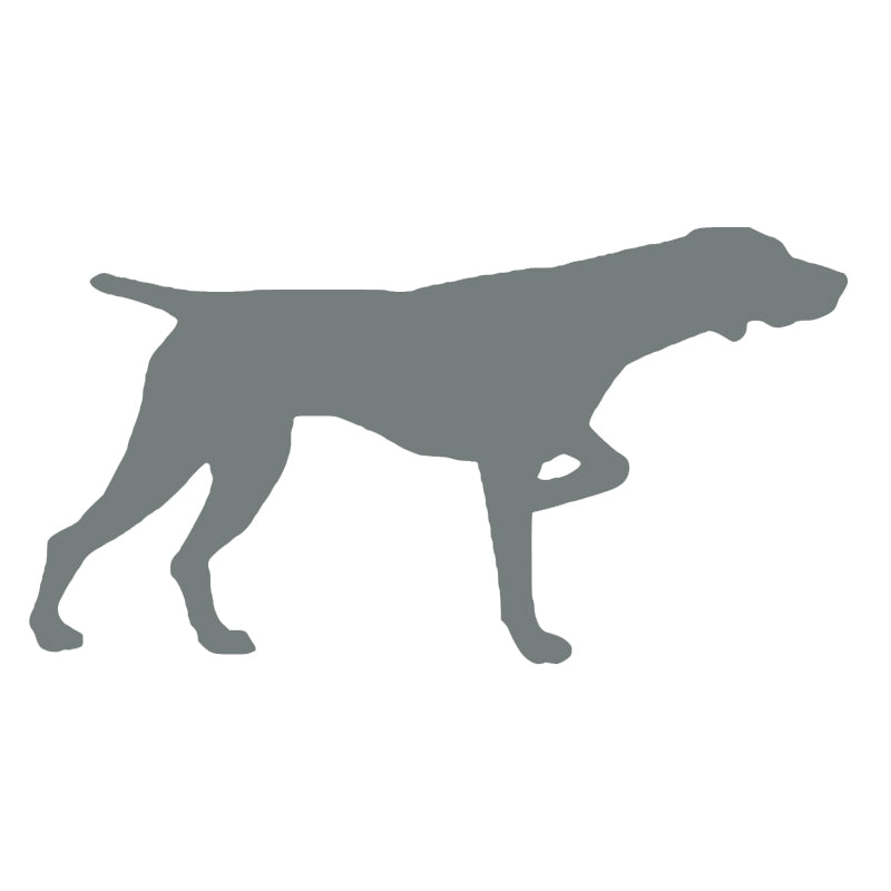 German Shorthaired Pointer Vinyl Decal | Dog Lover Car Sticker | Aarna Kraft Canada - Grey
