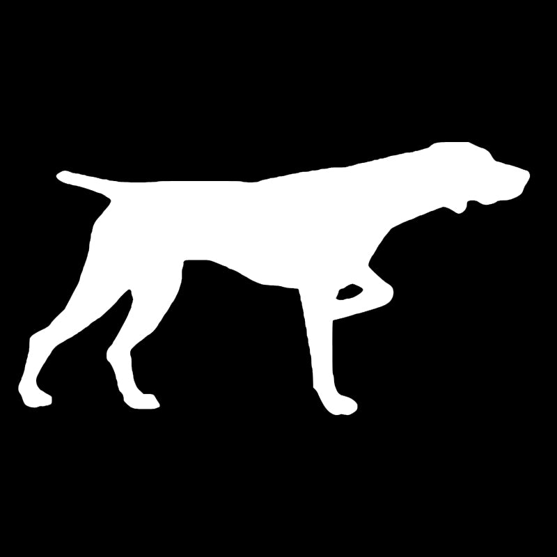 German Shorthaired Pointer Vinyl Decal | Dog Lover Car Sticker | Aarna Kraft Canada - White