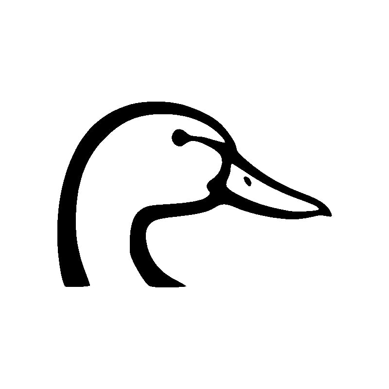 Mallard Duck Decal - Single | Wildlife & Hunting Vinyl Sticker | Aarna Kraft Canada Black
