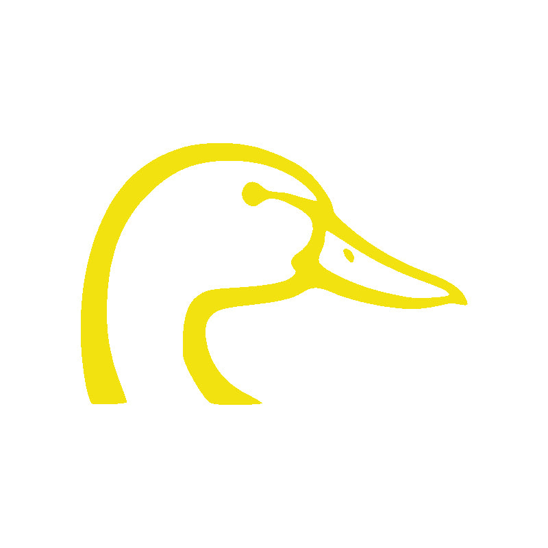 Mallard Duck Decal - Single | Wildlife & Hunting Vinyl Sticker | Aarna Kraft Canada Brimstone Yellow