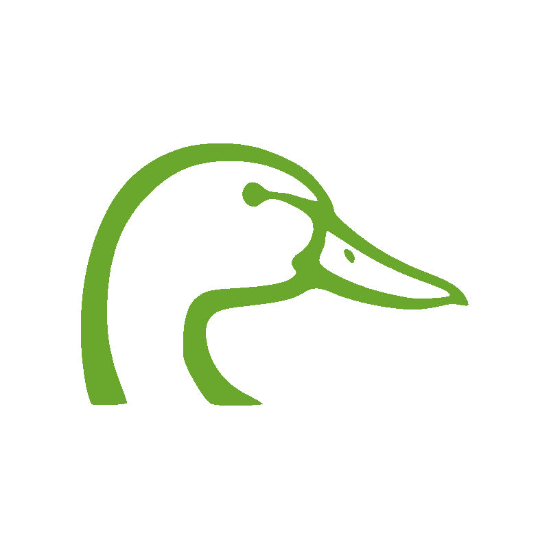 Mallard Duck Decal - Single | Wildlife & Hunting Vinyl Sticker | Aarna Kraft Canada Lime Green