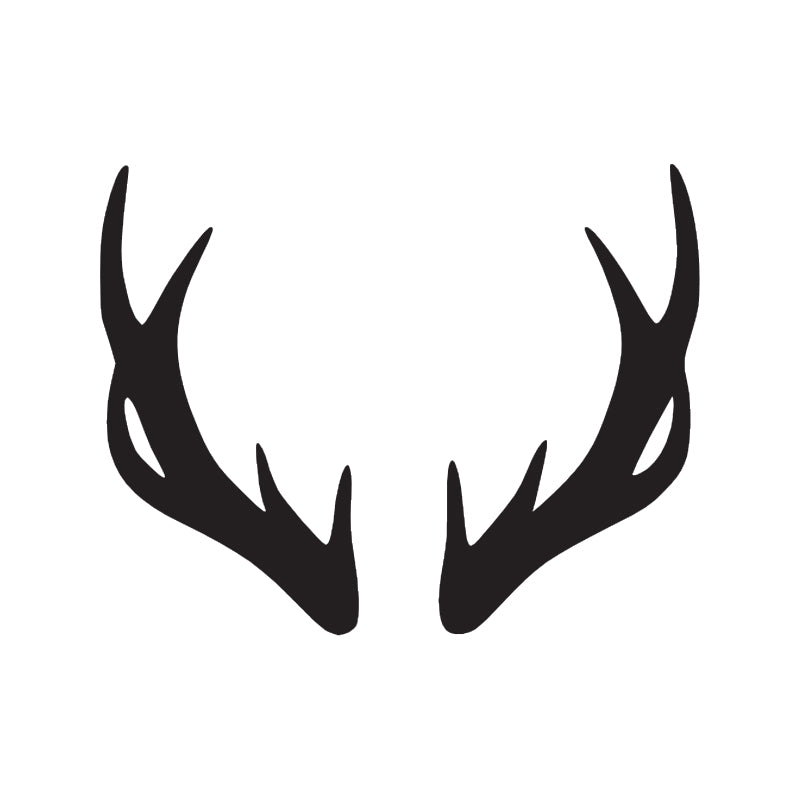 Moose Silhouette Decal - Wildlife & Hunting Vinyl Sticker | Aarna Kraft Canada Black