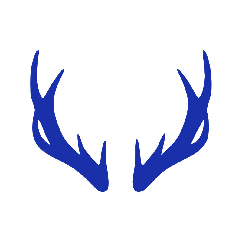 Moose Silhouette Decal - Wildlife & Hunting Vinyl Sticker | Aarna Kraft Canada Blue