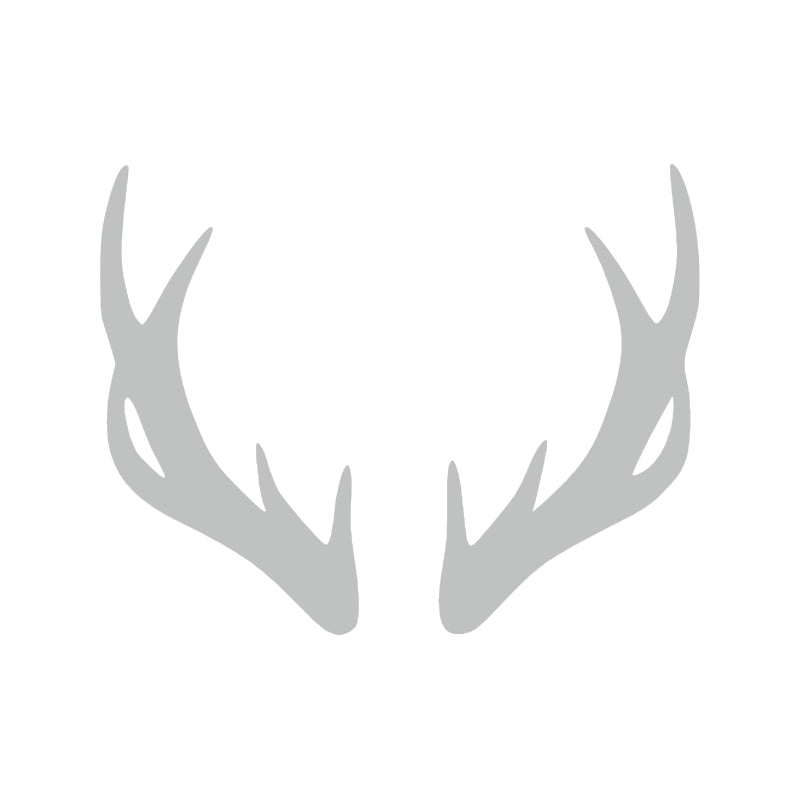 Moose Silhouette Decal - Wildlife & Hunting Vinyl Sticker | Aarna Kraft Canada Light Grey