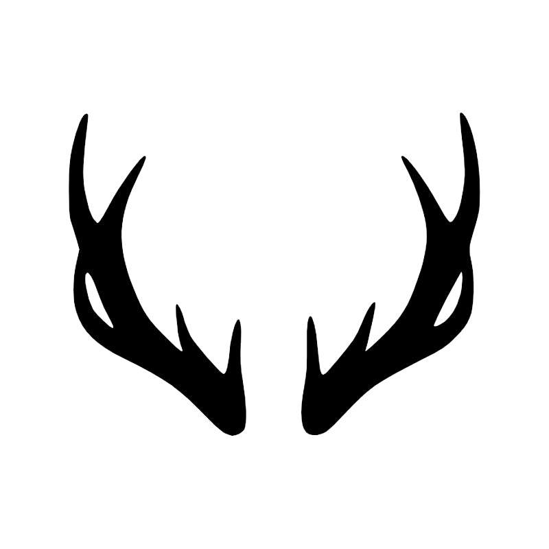 Moose Silhouette Decal - Wildlife & Hunting Vinyl Sticker | Aarna Kraft Canada Matte Black