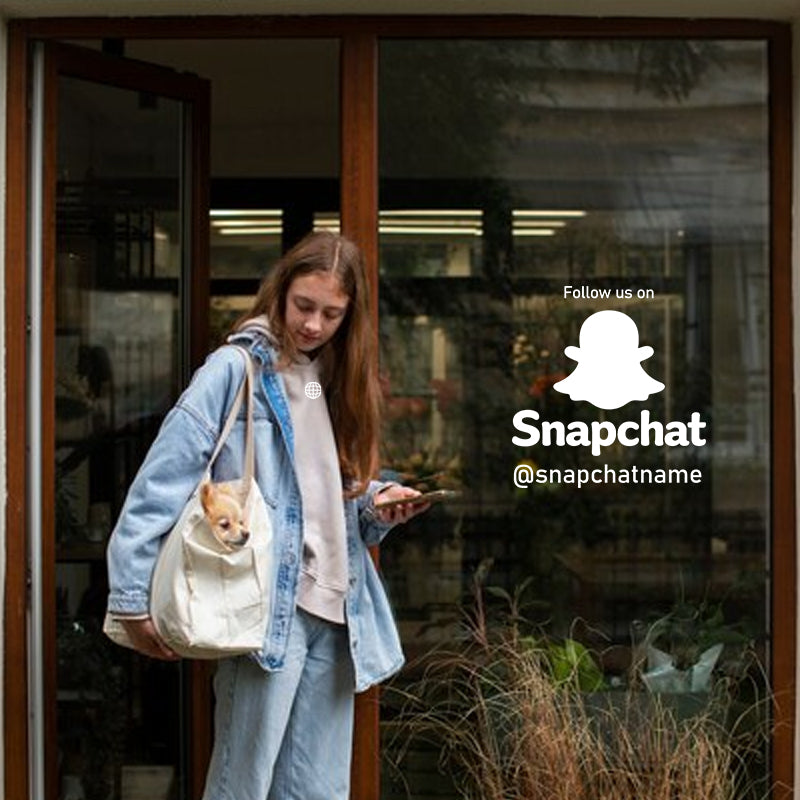 Personalized Snapchat Decal | Aarna Kraft Canada