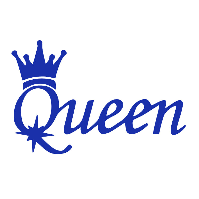 Queen Styling Vinyl Decal | Aarna Kraft Canada Brimstone Dark Blue