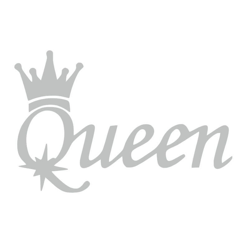Queen Styling Vinyl Decal | Aarna Kraft Canada Brimstone Light Grey