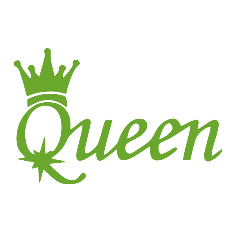 Queen Styling Vinyl Decal | Aarna Kraft Canada Brimstone Lime Green
