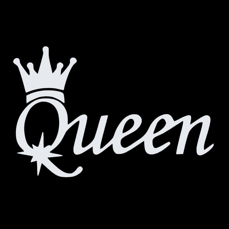 Queen Styling Vinyl Decal | Aarna Kraft Canada Brimstone White