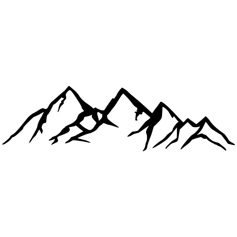 Rocky Mountain Vinyl Decal | Aarna Kraft Canada Black