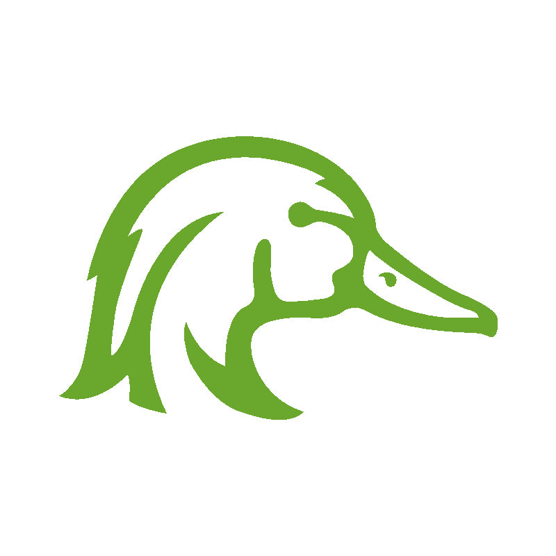 Wood Duck Decal - Single | Wildlife & Hunting Vinyl Sticker | Aarna Kraft Canada Lime Green