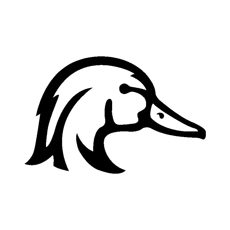 Wood Duck Decal - Single | Wildlife & Hunting Vinyl Sticker | Aarna Kraft Canada Matte Black