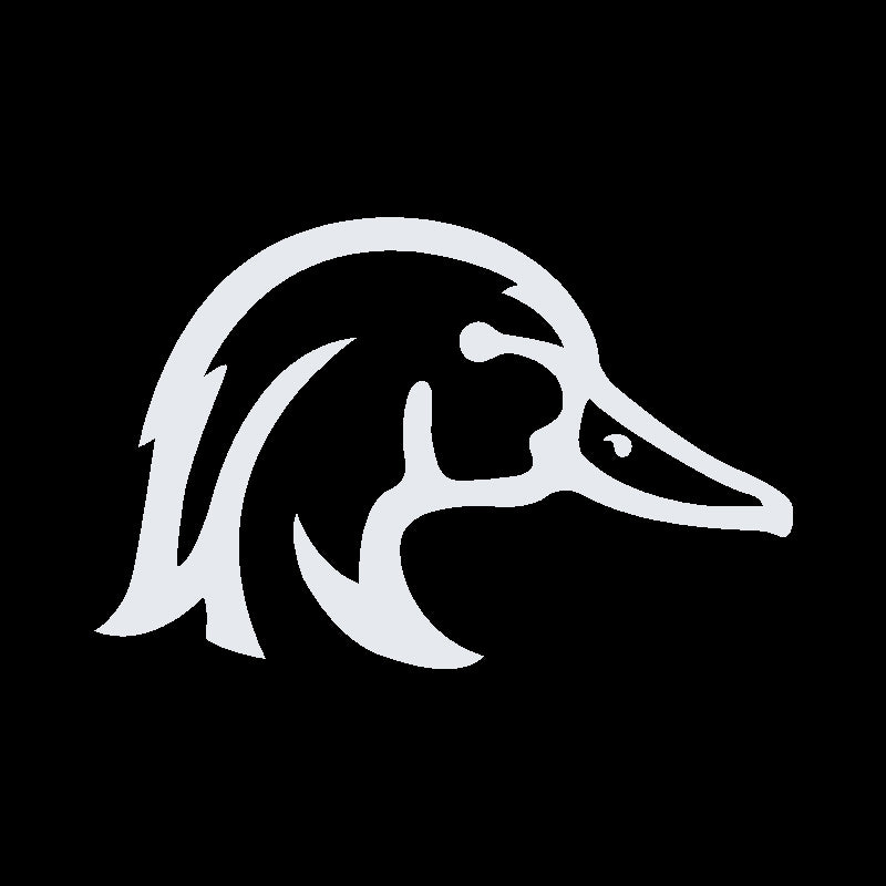 Wood Duck Decal - Single | Wildlife & Hunting Vinyl Sticker | Aarna Kraft Canada Matte White