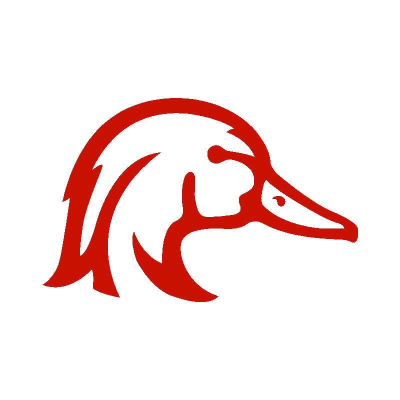 Wood Duck Decal - Single | Wildlife & Hunting Vinyl Sticker | Aarna Kraft Canada Red