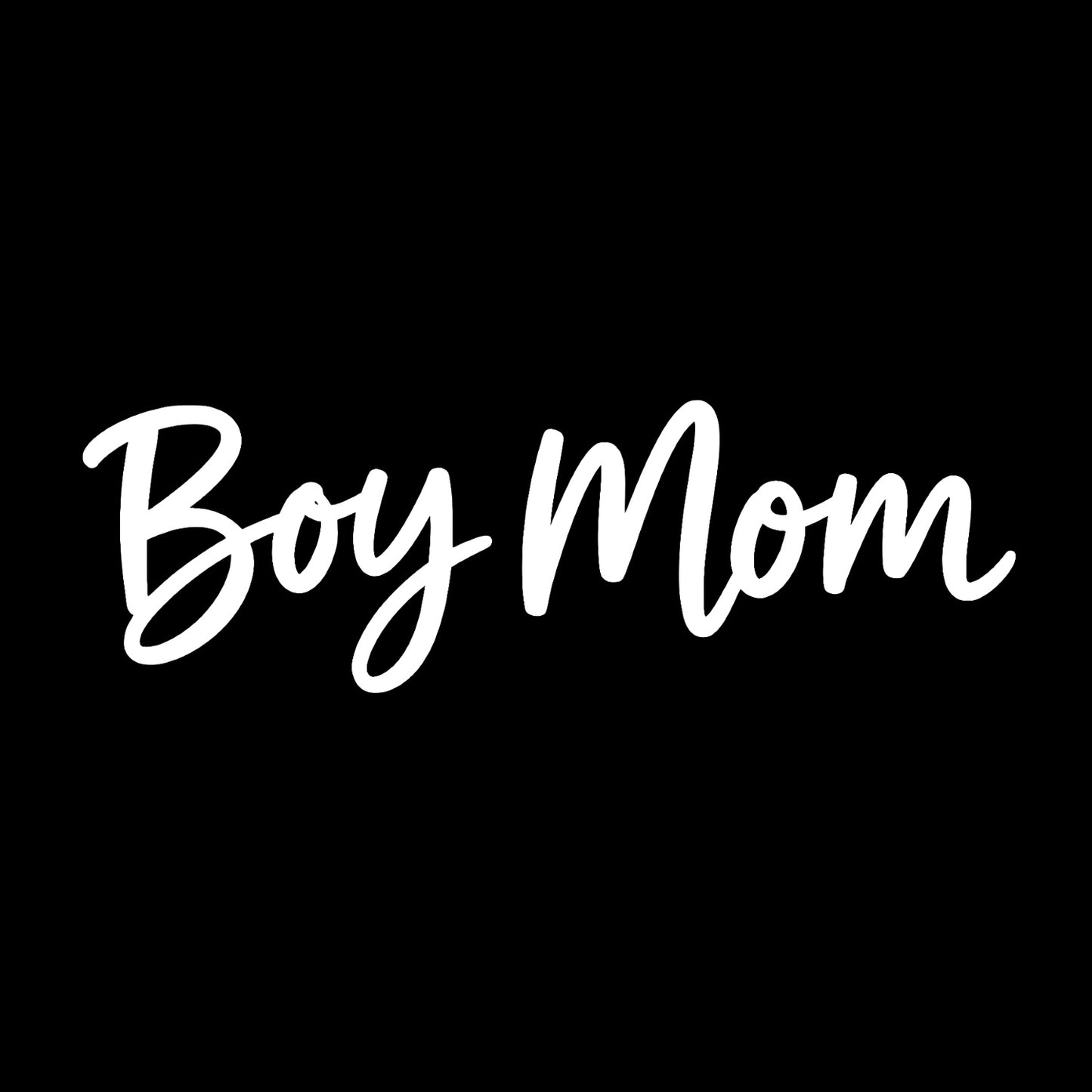 White Boy Mom car decal