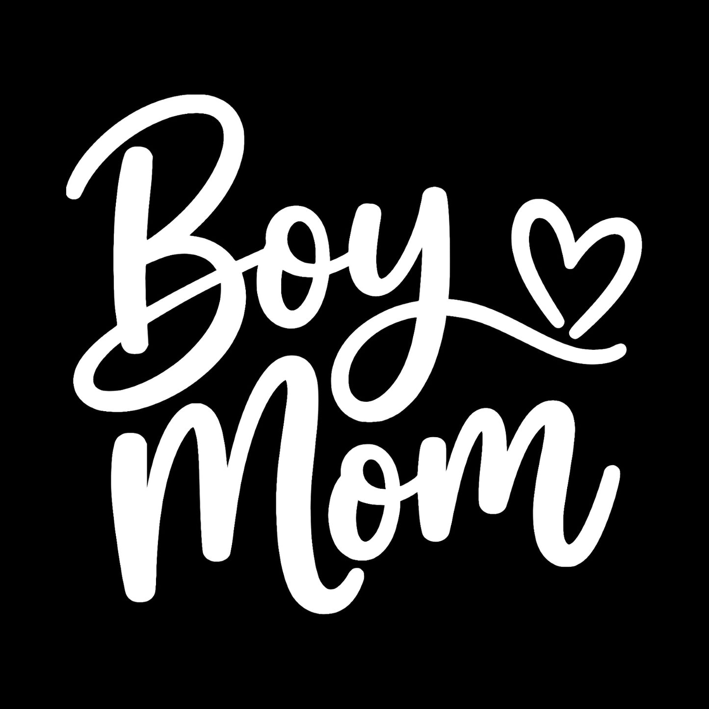 White Boy Mom vinyl decal