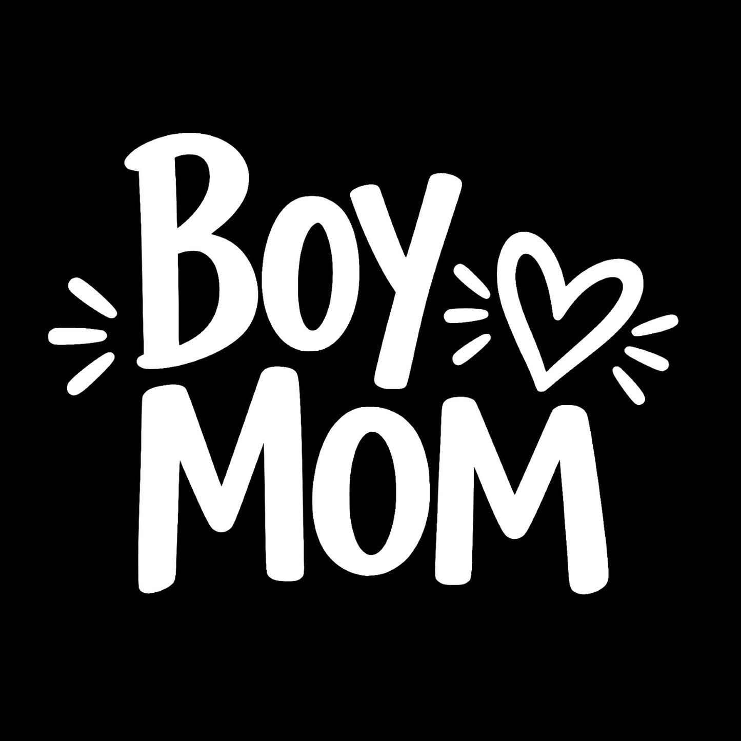White Boy Mom window decal