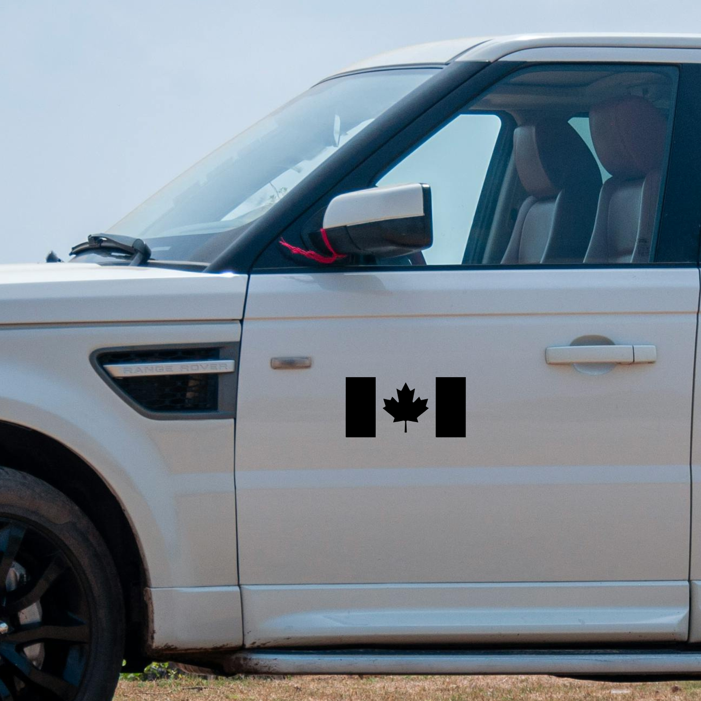 Canada Flag Vinyl Decal 2 Pack – Die-Cut Outdoor Stickers on Car Door