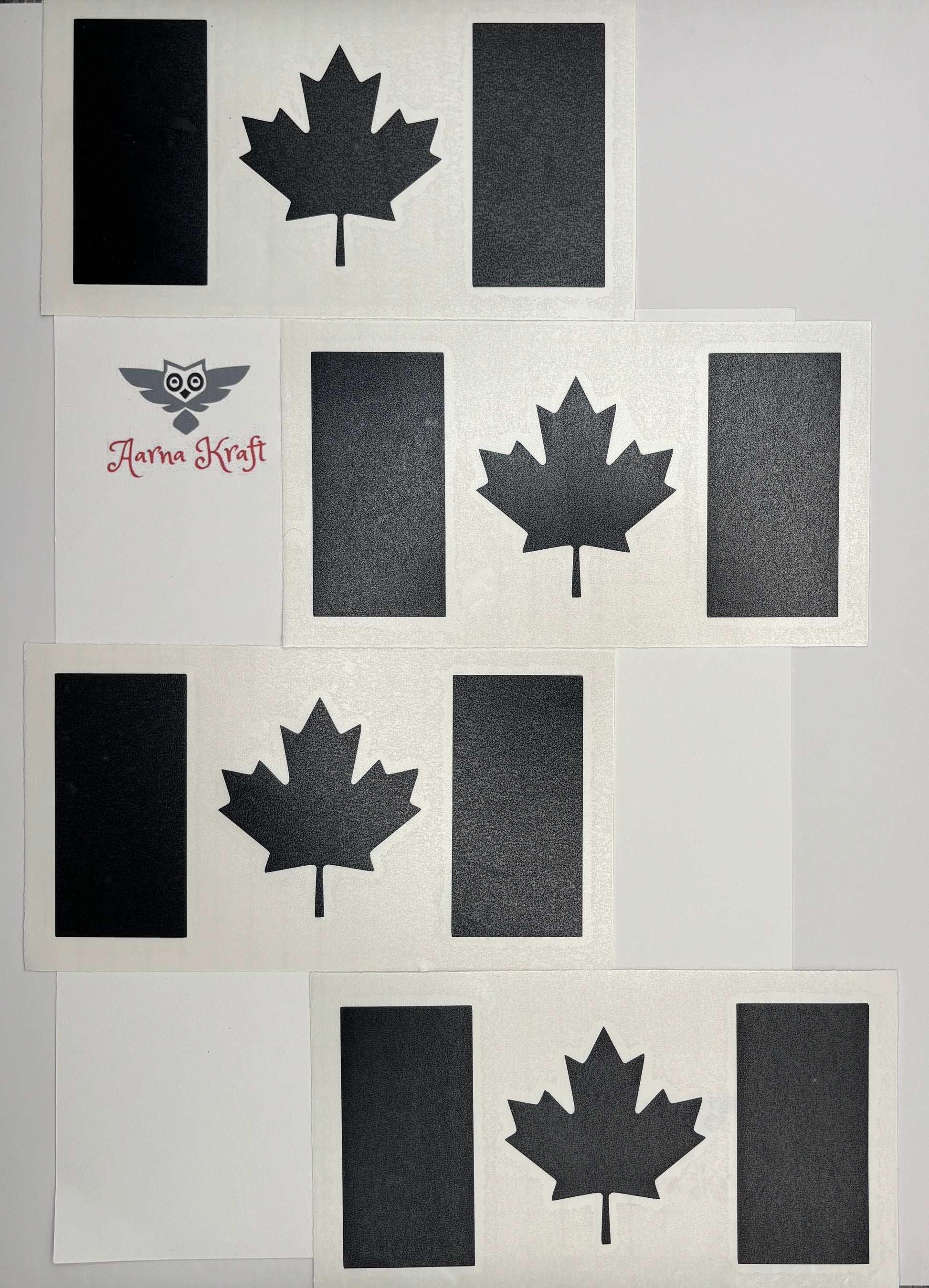 Canada Flag Vinyl Decal – Original Product Photo